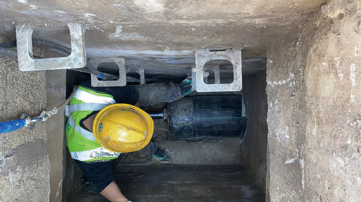 清江浦HDPE短管内衬法